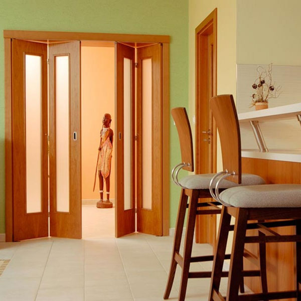 двери на кухню раздвижные гармошка Салават